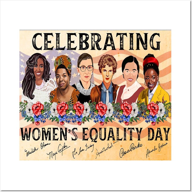 Celebrating  Women's Equality Day Wall Art by trendst